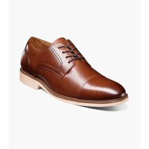 Stacy Adams Wesbridge Cap Toe Oxford Shoes Leather Chacolate 25713-202 image 13