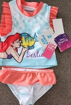 Disney Princess™ ~ Size 12 Months ~ 2-Piece ~ ARIEL ~ Swimsuit ~ UPF 50+ - £11.73 GBP