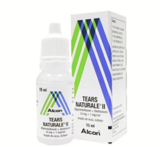 1 x 15ml Alcon Tears Naturale II Lubricant Soothing &amp; Moisturizing Eye D... - $291.72 MXN