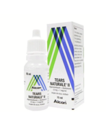 1 x 15ml Alcon Tears Naturale II Lubricant Soothing &amp; Moisturizing Eye D... - €13,70 EUR
