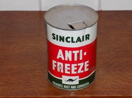 Vintage Sinclair Anti-Freeze Empty One Quart Can - $74.25