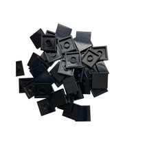 LEGO 2x2 Tile 3068 306826 Black Quantity of 50 BRAND NEW FREE SHIP - $365.15 MXN