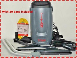 Titan T750 Backpack Vacuum ,corded, 6qt, 1-1/2 Deluxe Tools - £311.95 GBP