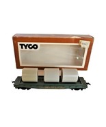 Vtg TYCO HO Scale Western Maryland RR Skid Flat Train Car No Culvert Ori... - £8.64 GBP