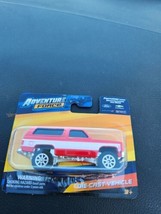 Maisto Adventure Force 1/64 Red 1979 Chevrolet K5 Blazer - £7.10 GBP