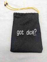 Got Dice 5x7&quot; Dice Bag Dnd RPG Acessory Ghg05 - $15.24 CAD