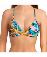 Gianni Bini  Tropical Floral Bikini Top   size - Medium - $465.66 MXN