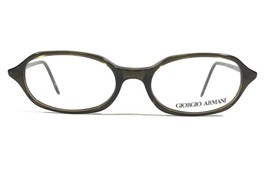 Giorgio Armani 391 265 Eyeglasses Frames Brown Round Full Rim 48-17-140 - £88.08 GBP