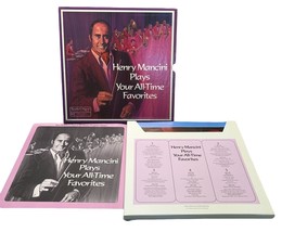 Henry Mancini Plays Your All Time Favorites 5 Vinyl LP Box Set Readers Digest - £17.49 GBP
