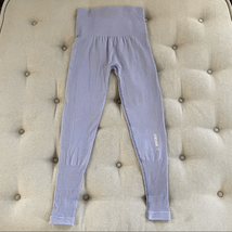 Gymshark Lavender Compression Athletic Leggings Women Size S - $20.88