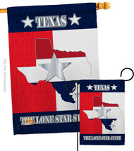 Texas Lone Star State - Impressions Decorative Flags Set S108021-BO - £46.73 GBP