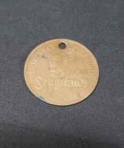 Rare Old 1937 Seagrams Whiskey Token 80 Years Of Leadership 1857 Collect... - $7.69