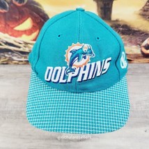 Miami Dolphins Logo Athletics Proline hat cap Strapback Vintage 90s - £19.98 GBP