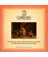 *Christie&#39;s VICTORIAN &amp; CONTINENTAL PICTURES OF THE 19TH/20TH CENTURIES ... - $48.02 CAD