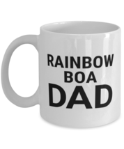 Rainbow Boa Dad Mug - Funny Father&#39;s Day Coffee Cup For Rainbow Boa Owner  - £11.72 GBP