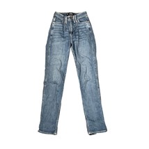 Hollister Ultra High-Rise Mom Jeans Vintage Stretch Wash Denim Size 00 Women - £15.81 GBP