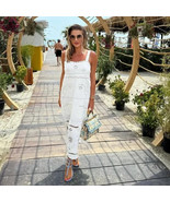 ZARA ZW SOLDOUT~ COLLECTION EMBROIDERED STITCH DRESS M - $129.00