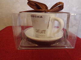 Café Latte Mocha Coffee Set candle/Bougle au cafe (#3263) - $14.99