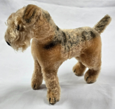 Antique Terry Airedale Terrier Plush Mohair Dog Steiff ? Hermann ? - $118.80