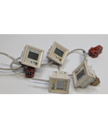 Lot of 4 SMC ISE4-T1-25 PRESSURE SWITCH ISE4T125 - USED - $1,300.64 MXN
