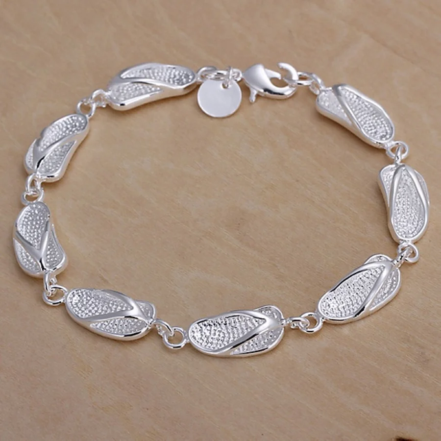 wholesale 925  silver unique design beautiful fashion women Silver color Jewelry - £16.37 GBP