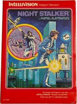Mattel Intellivision Night Stalker Game, with box, 1982, No. 5305 - $23.99
