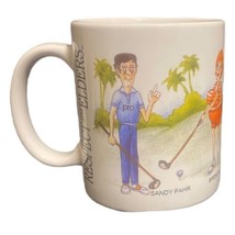 LINYI Mug RESPECT YOUR ELDERS Golf Ceramic Coffee Tea Cup Silver Phoenix... - £11.07 GBP