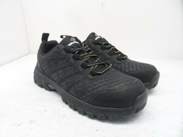 Nautilus Women&#39;s Stratus Alloy-Toe Athletic Work Shoes N1691 Black Size 8M - £45.54 GBP