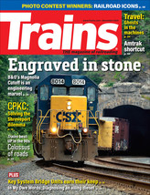 Trains Magazine November 2023 Engraved in Stone Magnolia Cutoff plus more  - £3.11 GBP