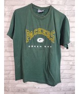 Vintage  Large Lee Sport Green Bay Packers NFL Embroidered T-shirt - $29.94 CAD