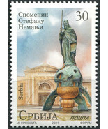 Serbia 2021. Stefan Nemanja Monument, Belgrade (MNH OG) Stamp - £0.78 GBP