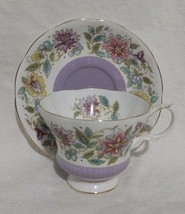 Royal Albert Purple Tea Cup and Saucer Bone China  - £17.57 GBP