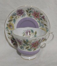 Royal Albert Purple Tea Cup and Saucer Bone China  - £17.17 GBP