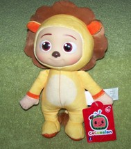 CoComelon JJ 8&quot;H Plush Doll In Lion Costume NWT - £12.42 GBP