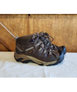 KEEN Targhee II Mid Waterproof Hiking Boots Womens 6.5 W Brown 1004114 - $42.08