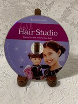 American Girl Hair Studio Styling Tips and Tricks for Your Dolls DVD - $4.82