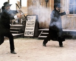 Sam Elliott Kurt Russell in Tombstone gunfight in Tombstone street 8x10  Photo - £8.51 GBP