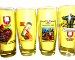4 Spaten Munich Oktoberfest 1984 1986 1987 1988 0.5L German Beer Glasses - £19.62 GBP
