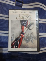 Gods and Generals (DVD, 2003) Tested slim case cropped artwork. - $8.14