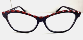 ALAIN MIKLI Oversized Cat Eye Women's Eyeglasses Frame A03018 R891 57mm ... - $249.98