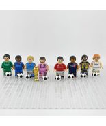 8pcs Football Superstars Minifigures Mbappe Haaland Messi Ronaldo Mini B... - $24.39 CAD