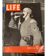 Vintage LIFE Magazine Issue March 28, 1938 German Reichswehr Bugler Soldier - $12.99 CAD