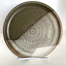 Dan Eash Pottery PA Handmade Brown Glazed Stoneware Decorative Plate 7in - £33.69 GBP