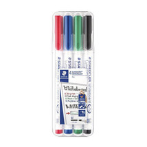 Staedtler Whiteboard Marker 1mm Assorted - Wallet of 4 - $700.94 MXN