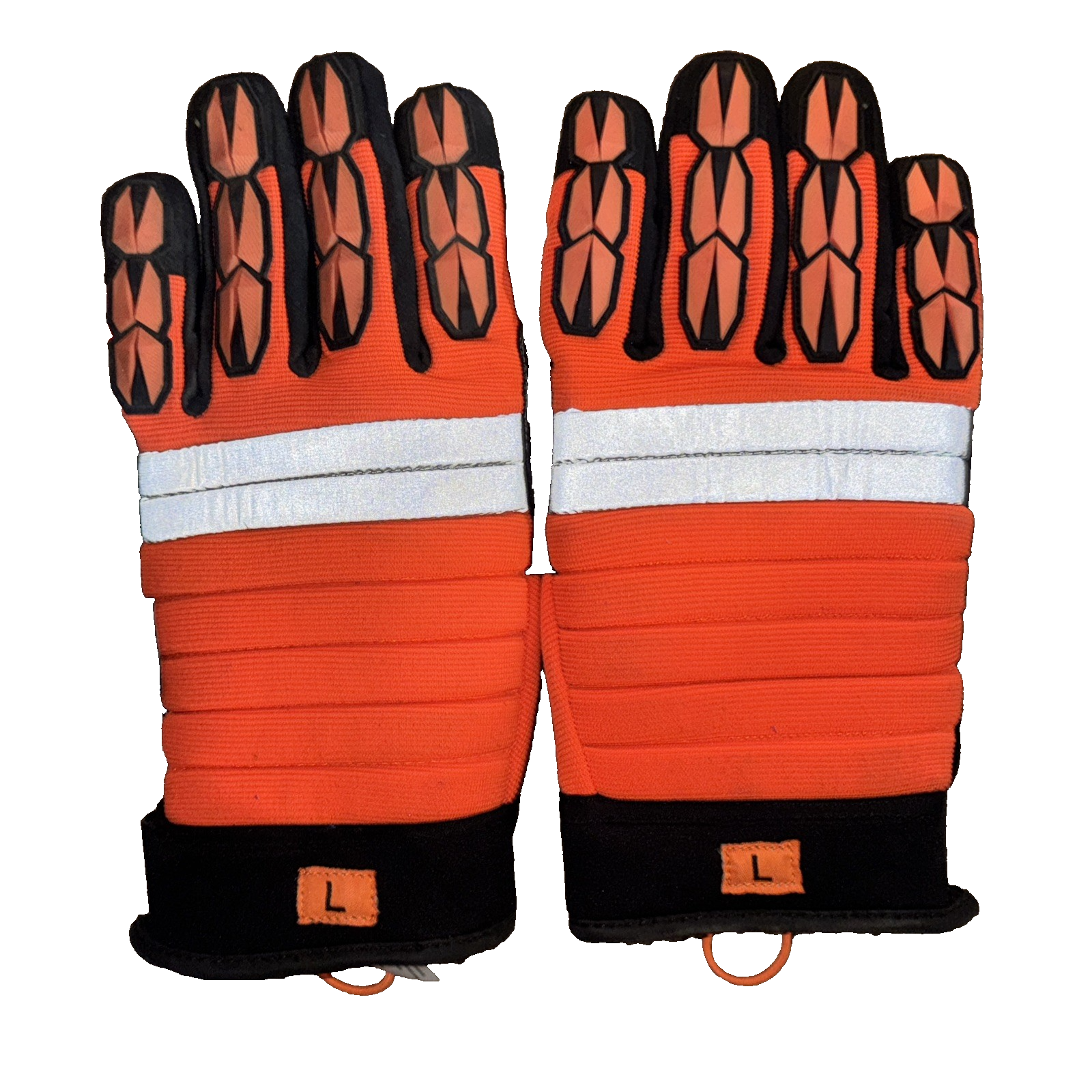 Boss Hi Vis Orange Impact Gloves 1 Pair Large - $7.25