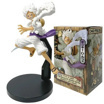 One Piece Luffy Nika 18cm Anime PVC Figure Collectible Statue Model Toy - $403.78 MXN