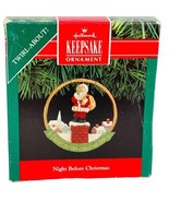 Hallmark 1991 Night Before Christmas Keepsake Ornament Santa Twirl About... - £9.60 GBP