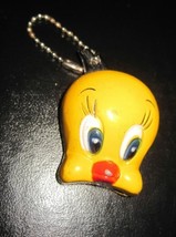 Vintage Novelty Yellow Tweety Bird Looney Toons Keychain Gas Butane Lighter - £10.38 GBP