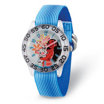 Disney Kids Moana and Pua Blue Strap Acrylic Time Teacher Watch - £23.18 GBP