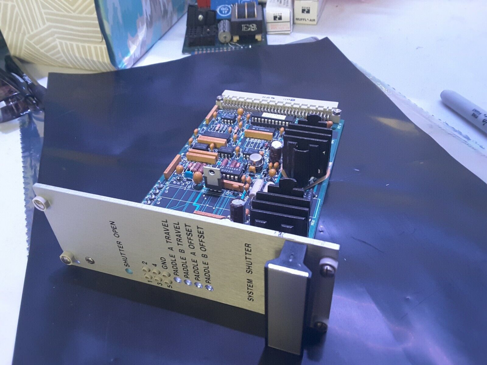 XLS ADVANCED MICROLITHOGRAPHY GCA STEPPER SYSTEM SHUTTER  082740G MODULE... - $111.27